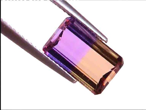 Ametrino Rosa-Dorato Ottagonale dal Brasile