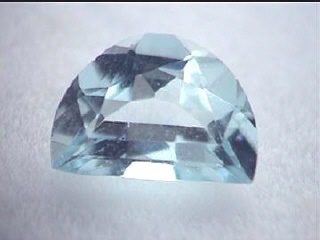 Sky Blue Aquamarine from Brazil in a Fancy Freeform Cut