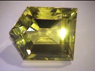 Brazilian Lime-Yellow Fancy Citrine
