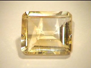 Light Yellow African Citrine Octagon