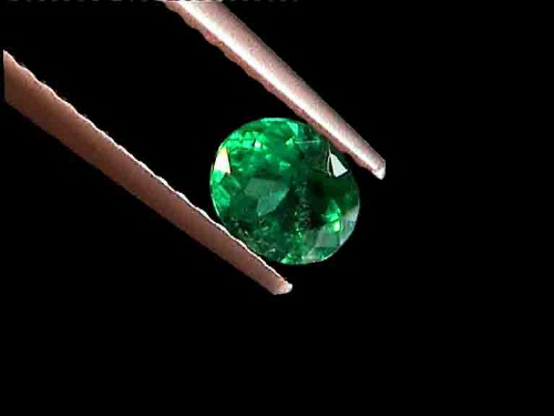 Dark Green Brazilian Oval Emerald