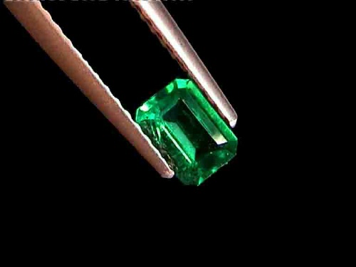 Dark Green Brazilian Emerald in Octagonal Shape