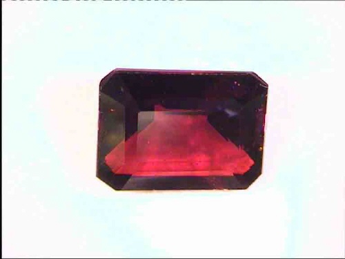 Dark Orange Nigerian Spessartite Garnet Octagon