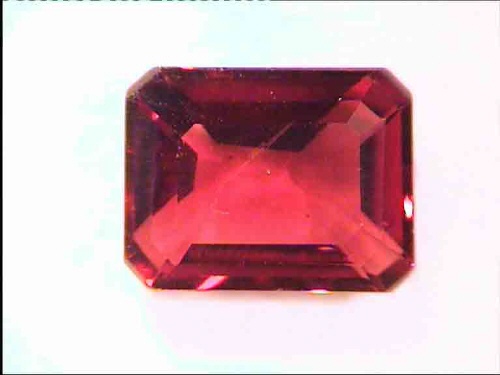Dark Orange Nigerian Spessartite Garnet Octagon