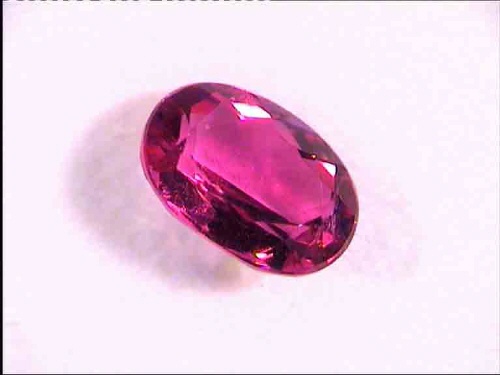 Tourmaline Rose du Brésil de Forme Ovale