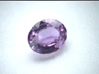 Oval Pink/Lavender Sapphire from Burma