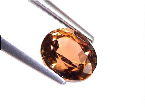 Brazilian Pink, Gold & Green Oval Tourmaline