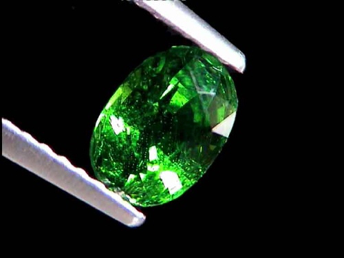 African Green Oval Tsavorite